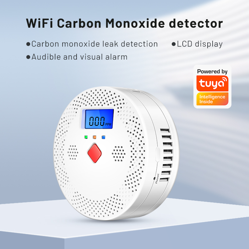 Tuya Alarm detektor karbon mon - Co Detector Plug ulasan dan harga