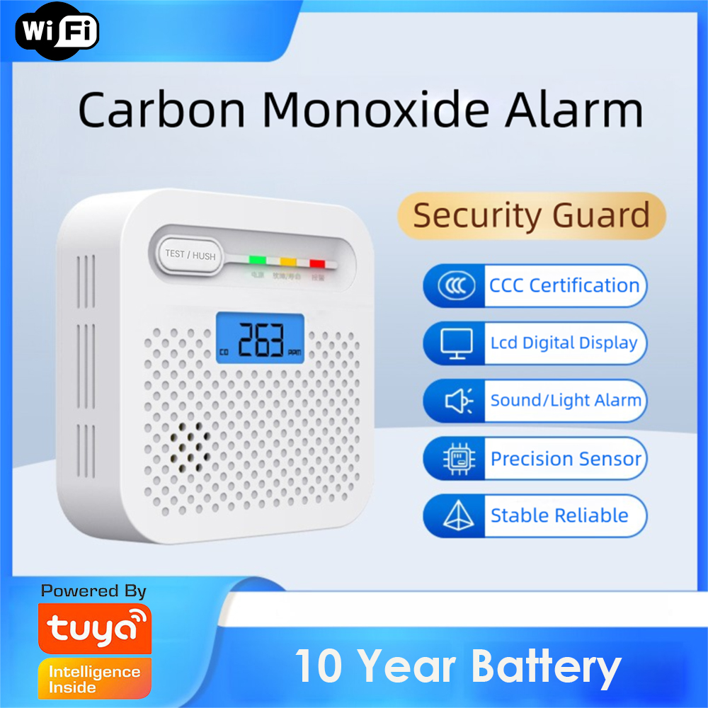 Arumny Tuya Smart WiFi CO Dete - Co Detector Plug ulasan dan harga