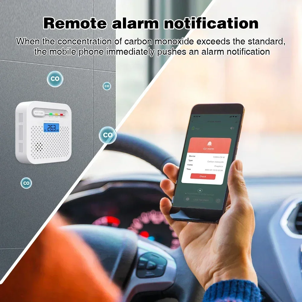 Arumny Tuya Smart WiFi CO Dete - Co Detector Plug ulasan dan harga