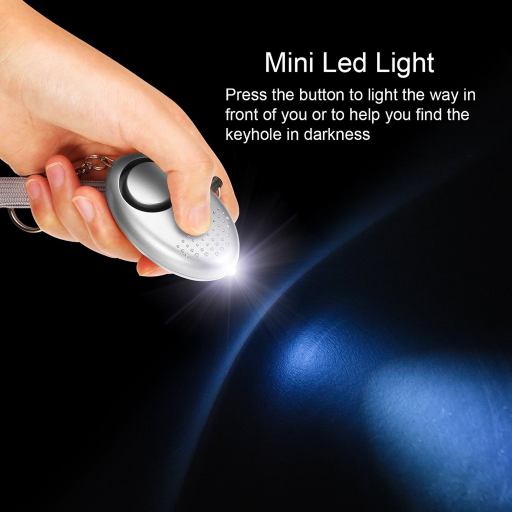 130dB Alarm pertahanan diri An - Personal Alarm Keychain ulasan dan harga