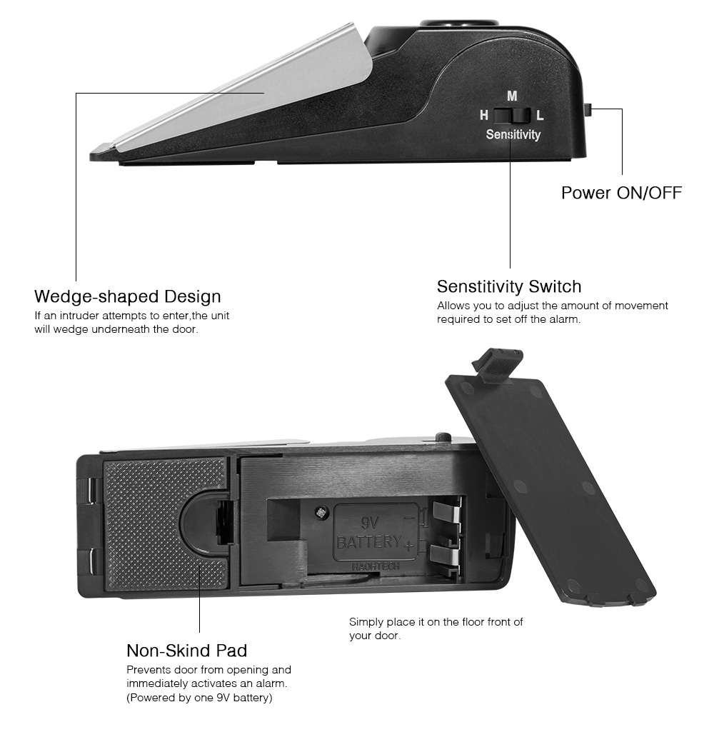 Alarm Penghenti Pintu Anti Mal - Door Stop Alarm ulasan dan harga