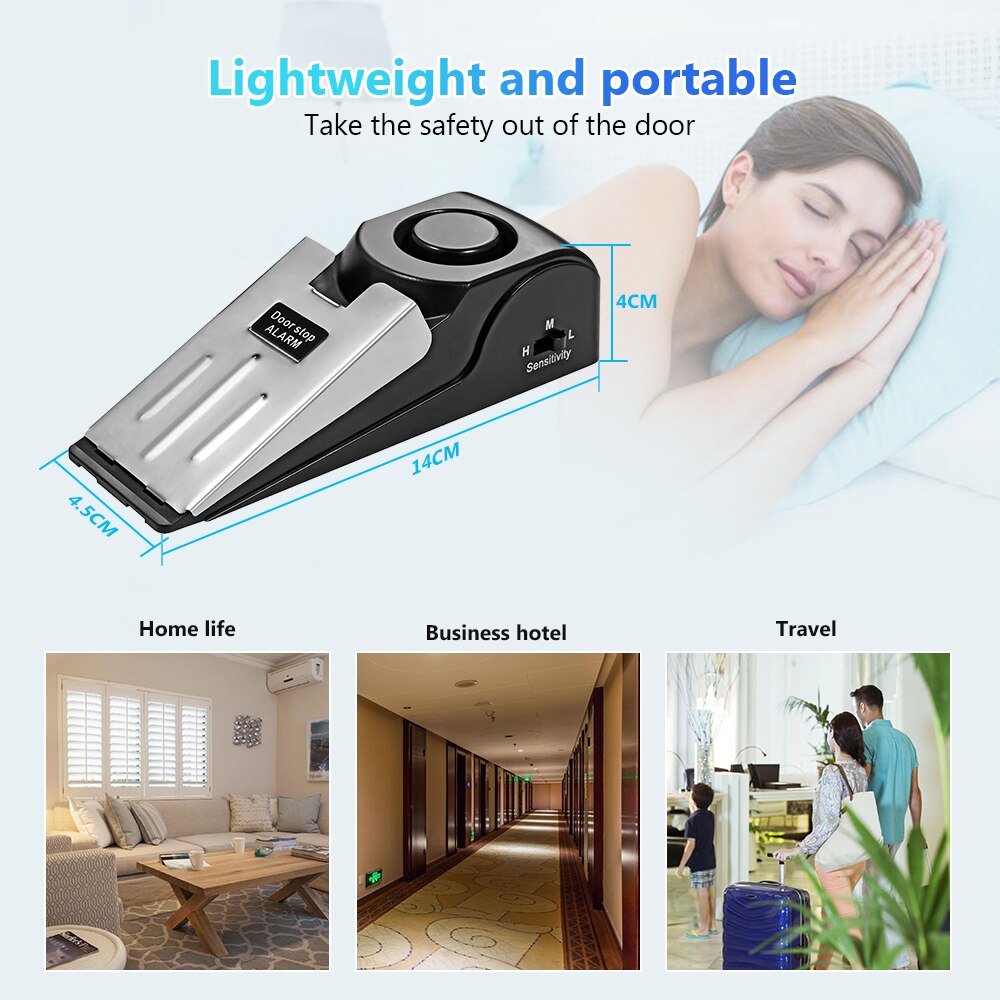 Sistem Alarm Pintu Nirkabel 12 - Door Stop Alarm ulasan dan harga