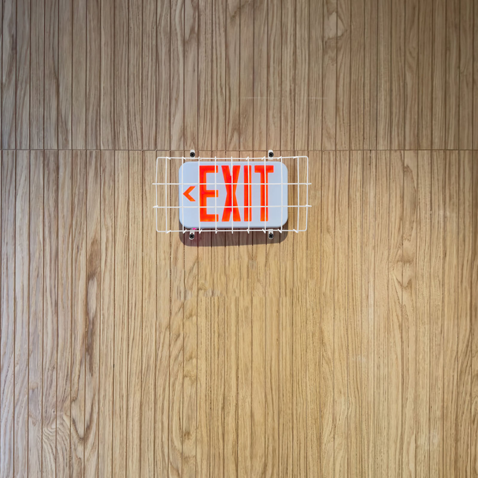 Pelindung Tanda Keluar Logam T - Emergency Exit Sign ulasan dan harga