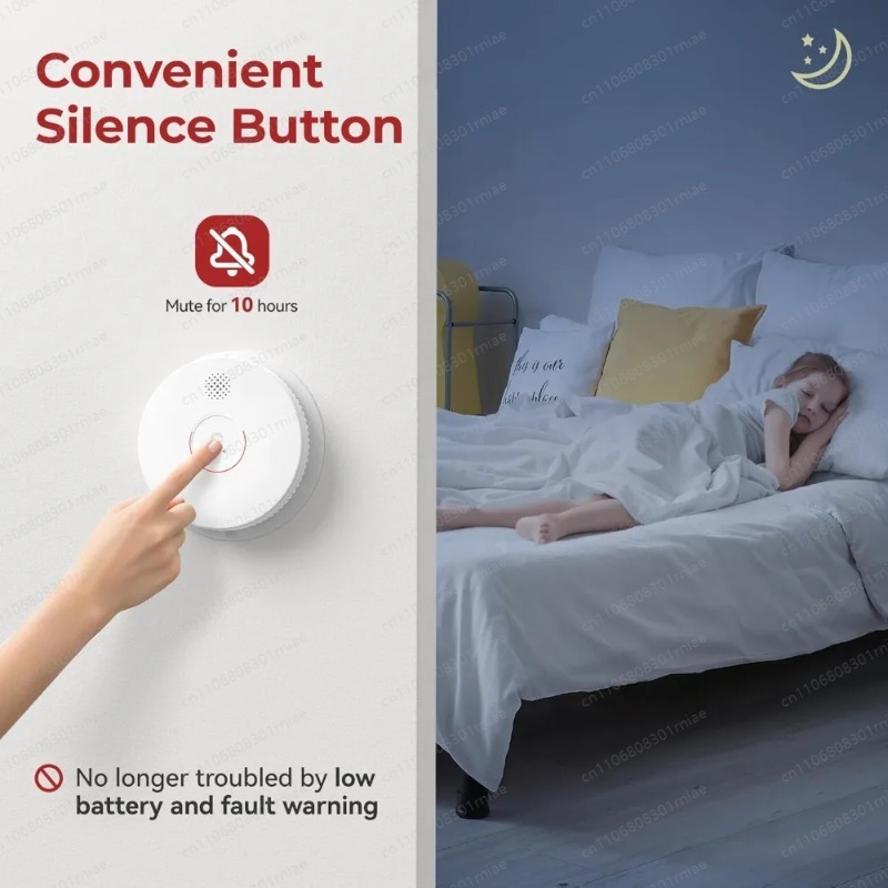 Kualitas Tinggi-8 Paket, Detek - Smoke Detector Interconnected ulasan dan harga