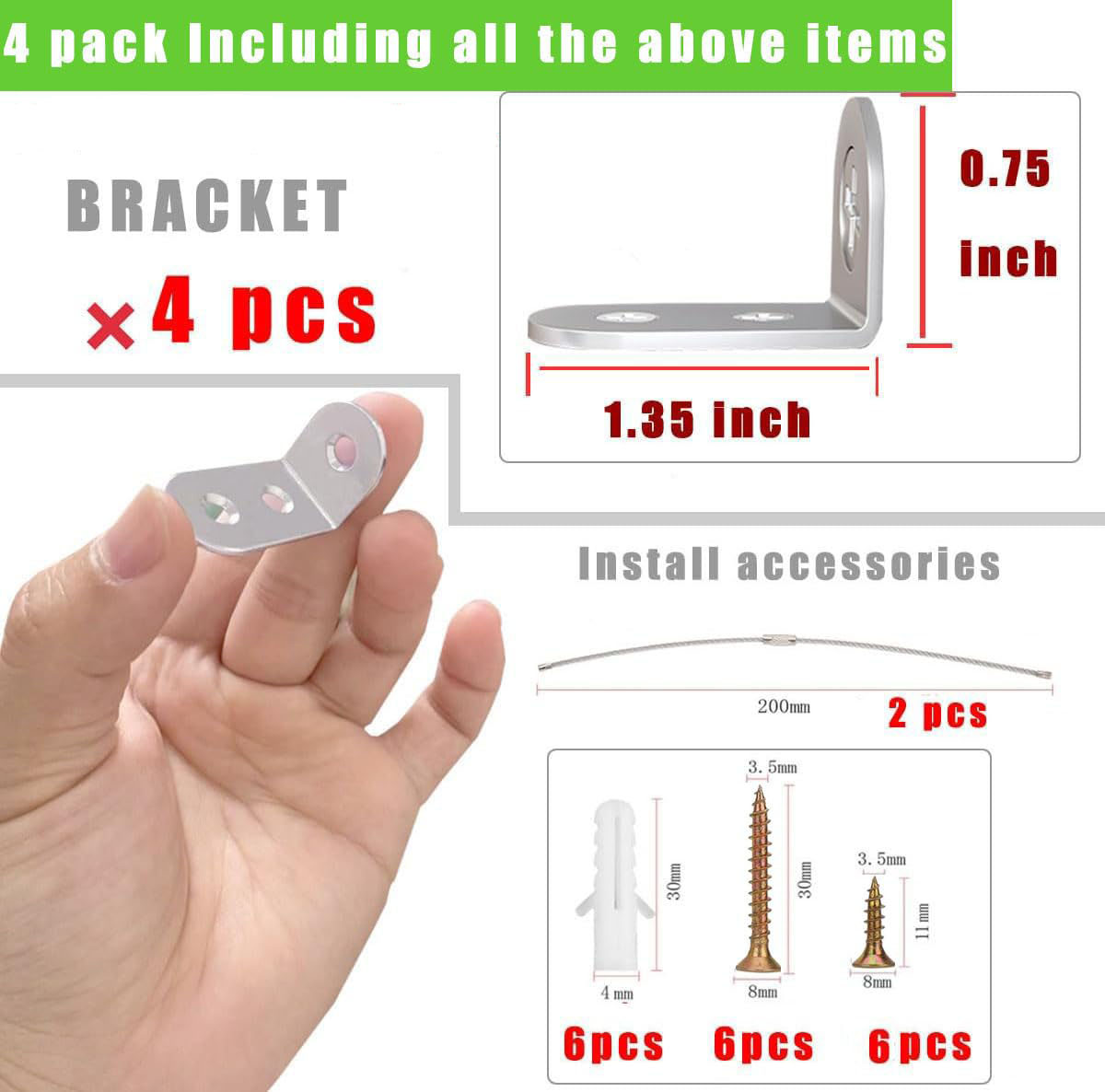 4 Buah Tali Pengikat Furnitur  - Earthquake Anchor Strap ulasan dan harga