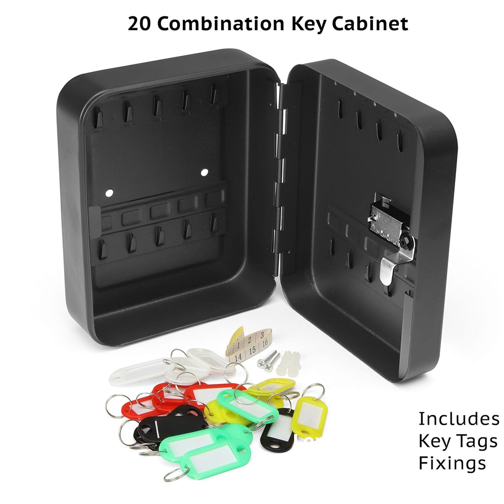 Kombinasi kunci kabinet 20 kun - Lockbox Key Secure ulasan dan harga