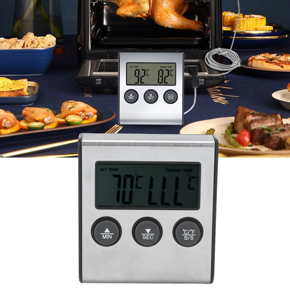 Termometer Daging Digital Pera - Pool Alarm Float ulasan dan harga