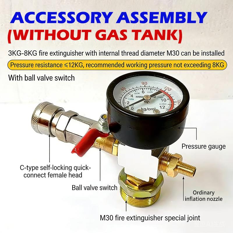 Adaptor Tekanan Tangki Udara K - Fire Extinguisher Small ulasan dan harga
